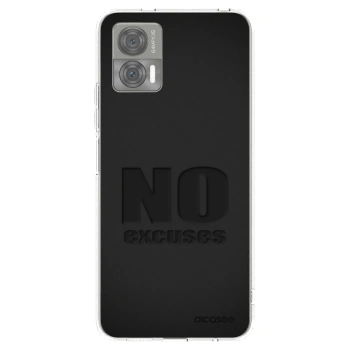 Picasee διαφανής θήκη σιλικόνης Motorola Edge 30 Neo - No Excuses