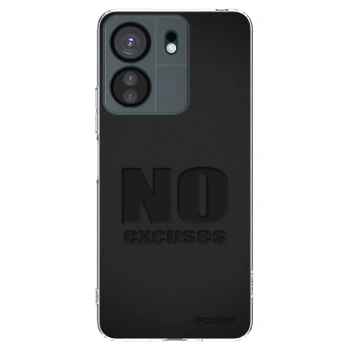 Picasee διαφανής θήκη σιλικόνης Xiaomi Redmi 13C 4G - No Excuses