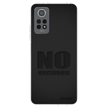 Picasee διαφανής θήκη σιλικόνης Xiaomi Redmi Note 12 Pro 4G - No Excuses