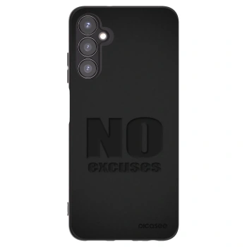 Picasee Μαύρη θήκη σιλικόνης για Samsung Galaxy A05s A057G - No Excuses