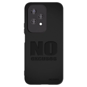 Picasee Μαύρη θήκη σιλικόνης για Honor 200 Lite - No Excuses