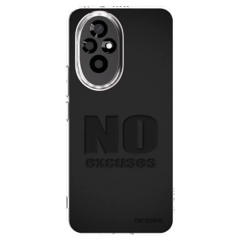Picasee διαφανής θήκη σιλικόνης Honor 200 5G - No Excuses