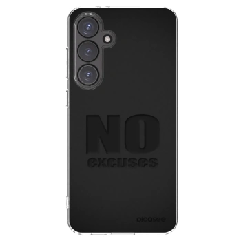 Picasee διαφανής θήκη σιλικόνης Samsung Galaxy S24 FE S721B - No Excuses