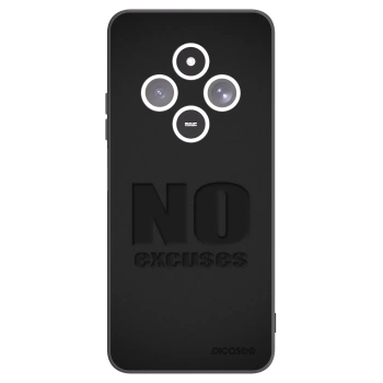 Picasee Μαύρη θήκη σιλικόνης για Xiaomi Redmi 14C - No Excuses