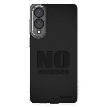 Picasee διαφανής θήκη σιλικόνης Samsung Galaxy S25 Edge 5G - No Excuses