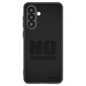 Picasee Μαύρη θήκη σιλικόνης για Samsung Galaxy A26 5G A266B - No Excuses
