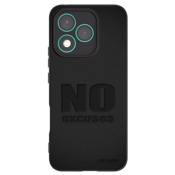 Picasee Μαύρη θήκη σιλικόνης για Honor 400 Lite 5G - No Excuses