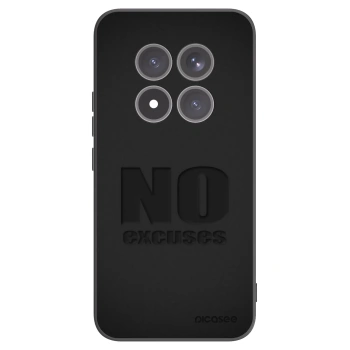 Picasee Μαύρη θήκη σιλικόνης για Xiaomi Redmi Note 15 Pro+ - No Excuses