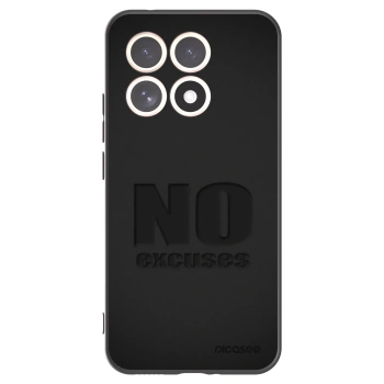 Picasee Μαύρη θήκη σιλικόνης για Xiaomi 15T - No Excuses