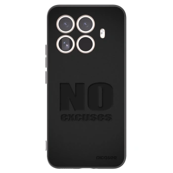 Picasee Μαύρη θήκη σιλικόνης για Xiaomi 15T Pro - No Excuses