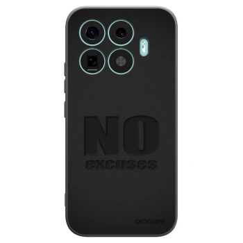 Picasee Μαύρη θήκη σιλικόνης για Xiaomi 17T - No Excuses