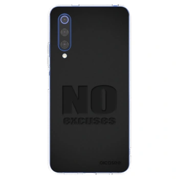Picasee διαφανής θήκη σιλικόνης Xiaomi Mi 9 SE - No Excuses