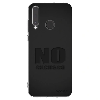 Picasee διαφανής θήκη σιλικόνης Honor 20 Lite - No Excuses