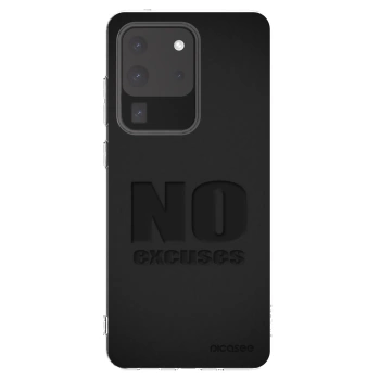 Picasee διαφανής θήκη σιλικόνης Samsung Galaxy S20 Ultra 5G G988F - No Excuses