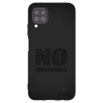 Picasee Μαύρη θήκη σιλικόνης για Huawei P40 Lite - No Excuses
