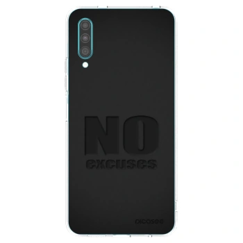 Picasee διαφανής θήκη σιλικόνης Samsung Galaxy A30s A307F - No Excuses