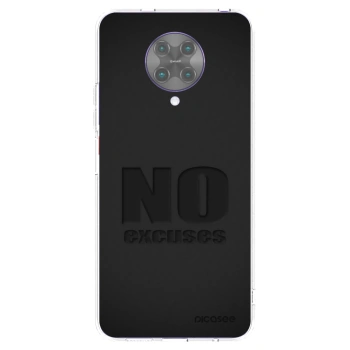 Picasee διαφανής θήκη σιλικόνης Xiaomi Poco F2 Pro - No Excuses