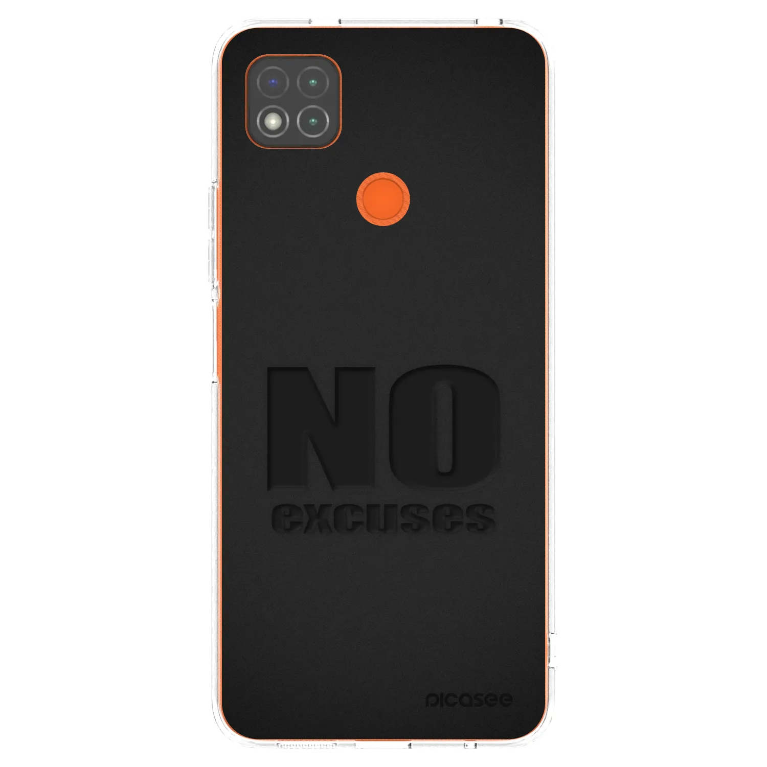 Picasee διαφανής θήκη σιλικόνης Xiaomi Redmi 9C - No Excuses