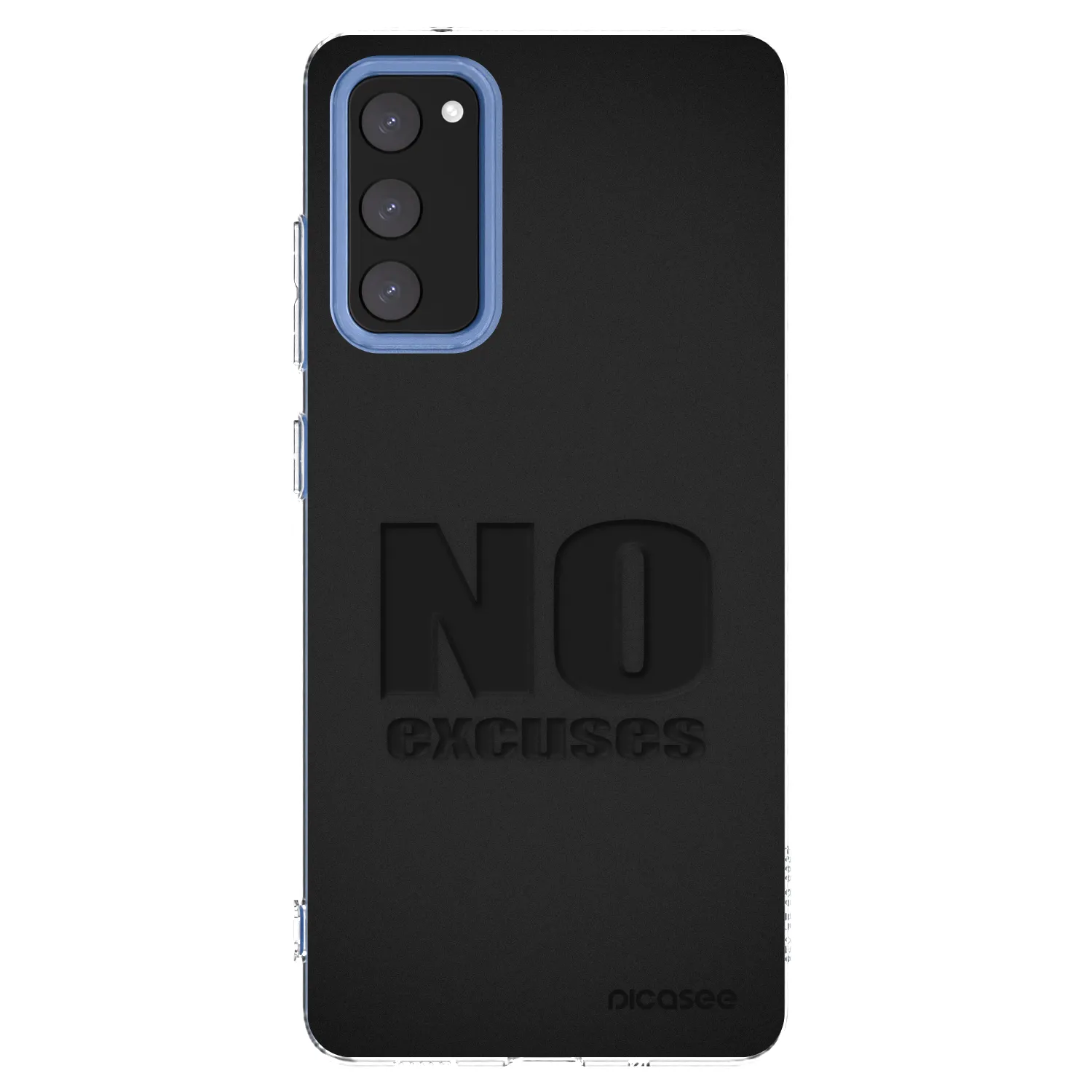 Picasee διαφανής θήκη σιλικόνης Samsung Galaxy S20 FE - No Excuses