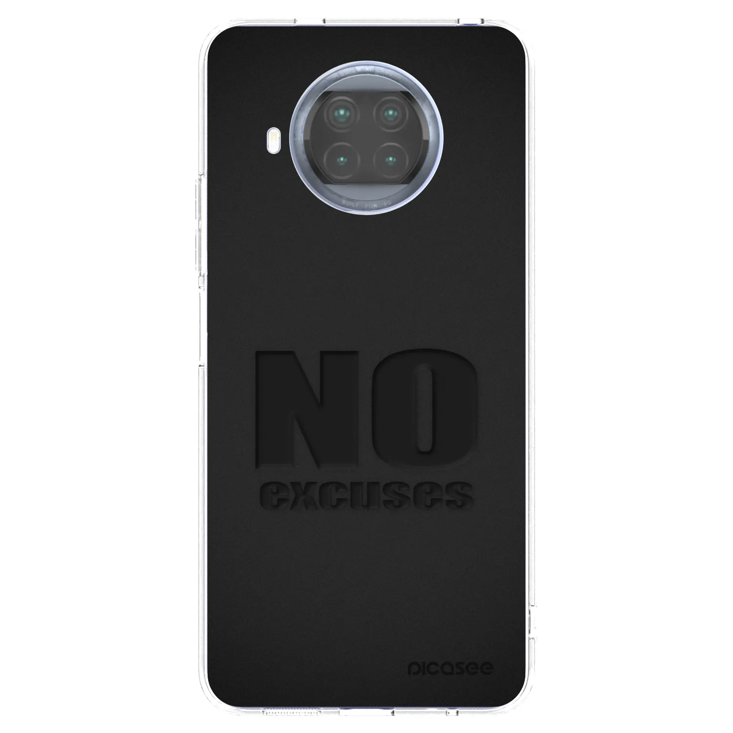 Picasee διαφανής θήκη σιλικόνης Xiaomi Mi 10T Lite - No Excuses