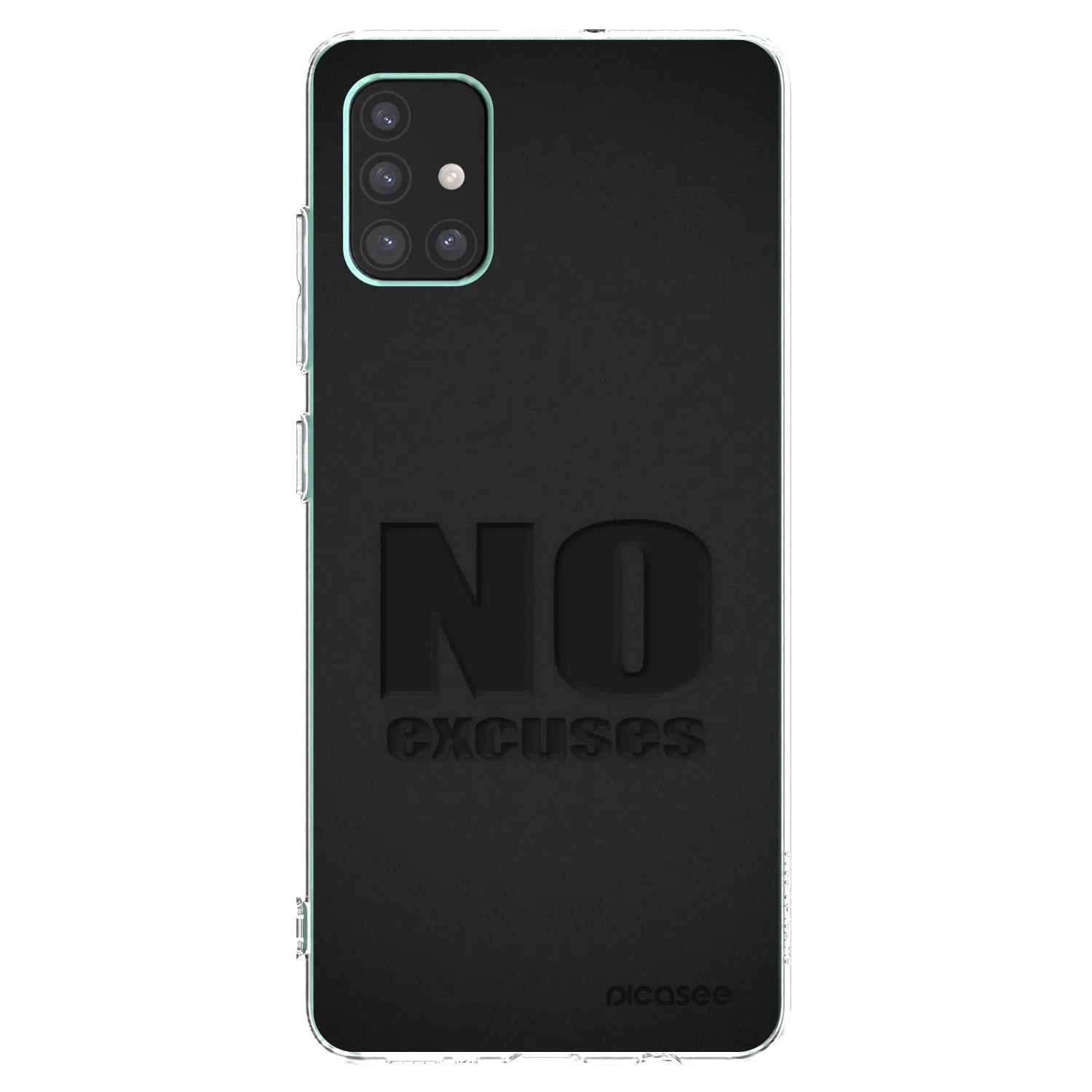 Picasee διαφανής θήκη σιλικόνης Samsung Galaxy M51 M515F - No Excuses