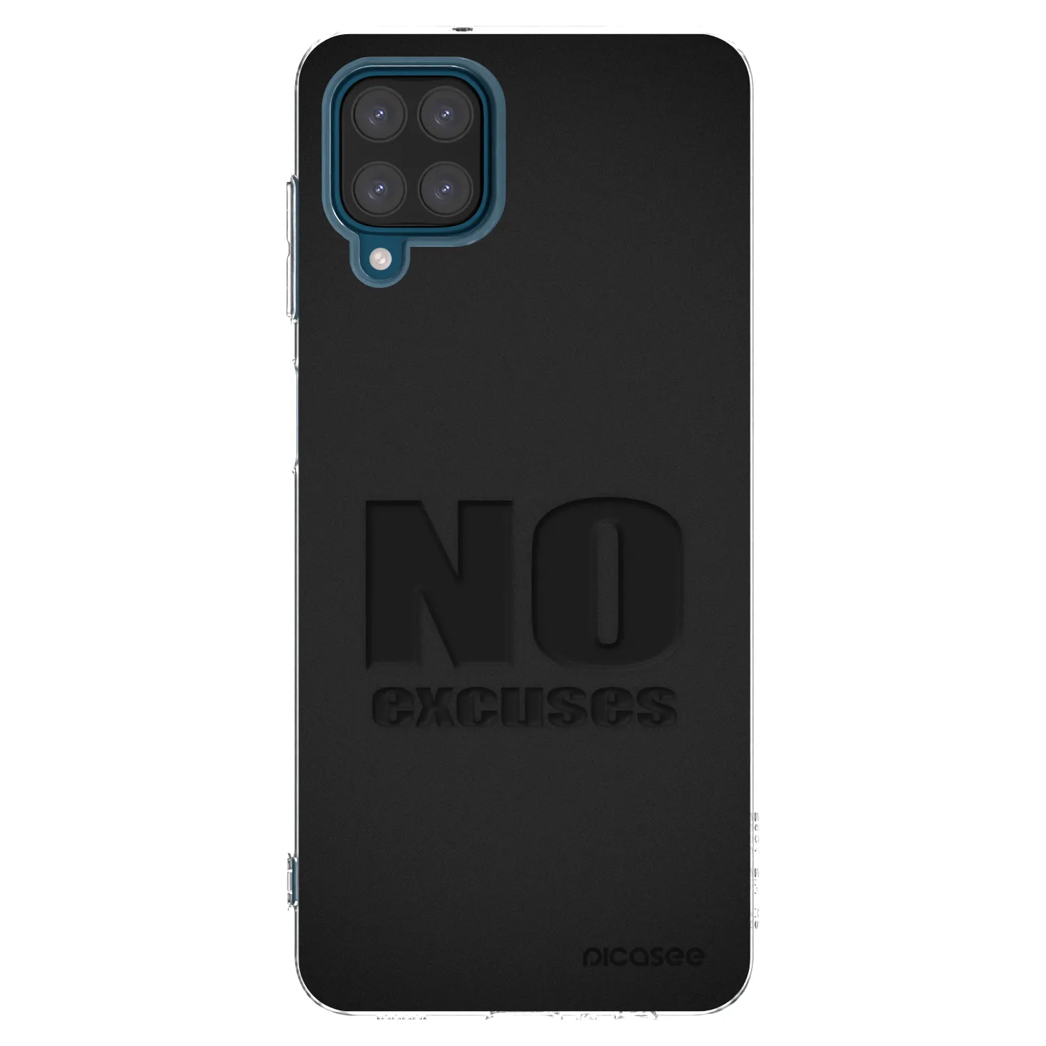 Picasee διαφανής θήκη σιλικόνης Samsung Galaxy A12 A125F - No Excuses