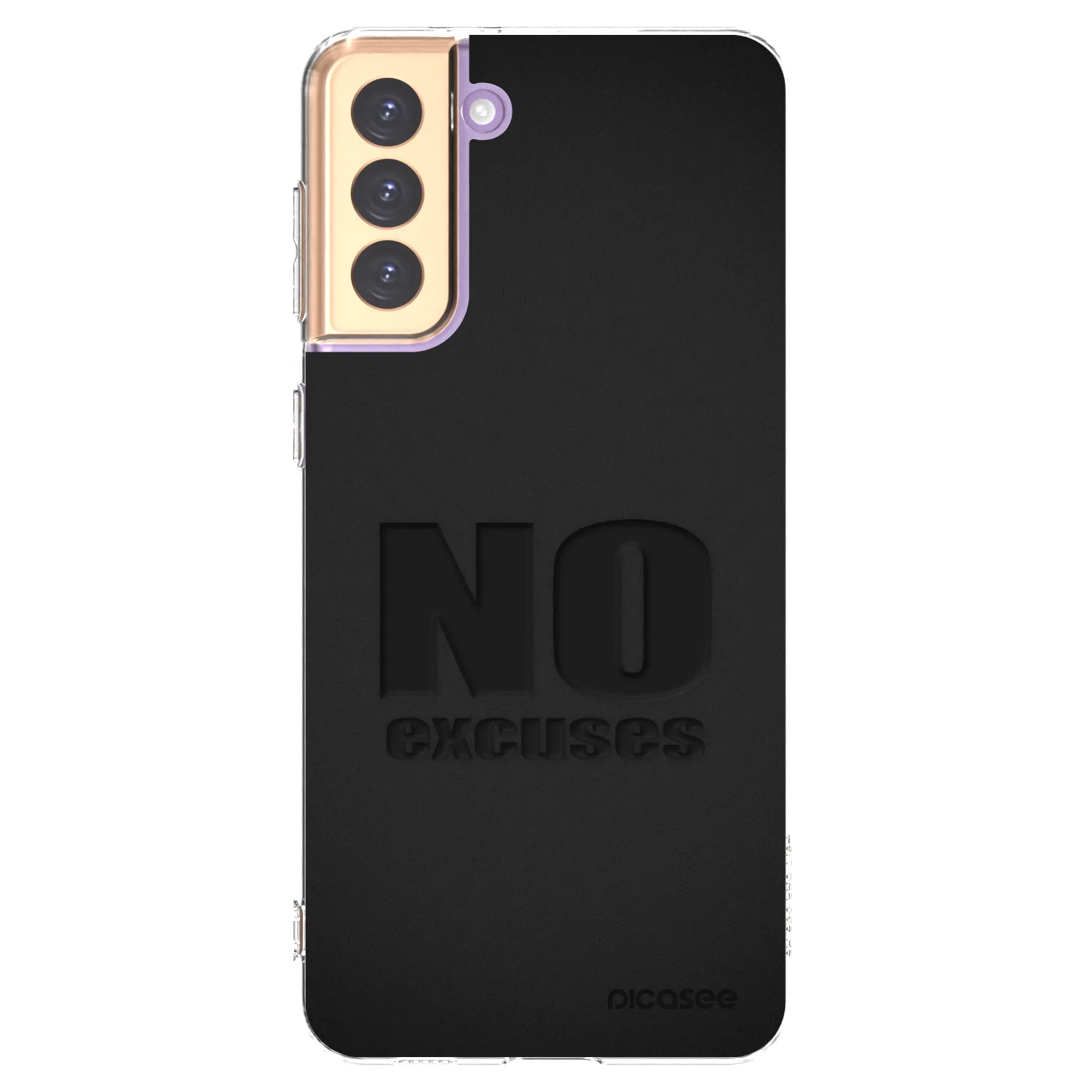 Picasee διαφανής θήκη σιλικόνης Samsung Galaxy S21+ 5G G996F - No Excuses