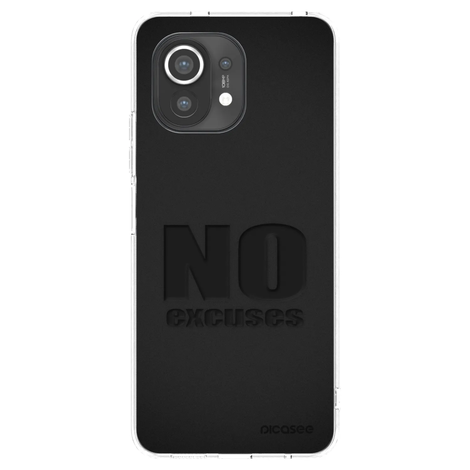 Picasee διαφανής θήκη σιλικόνης Xiaomi Mi 11 - No Excuses