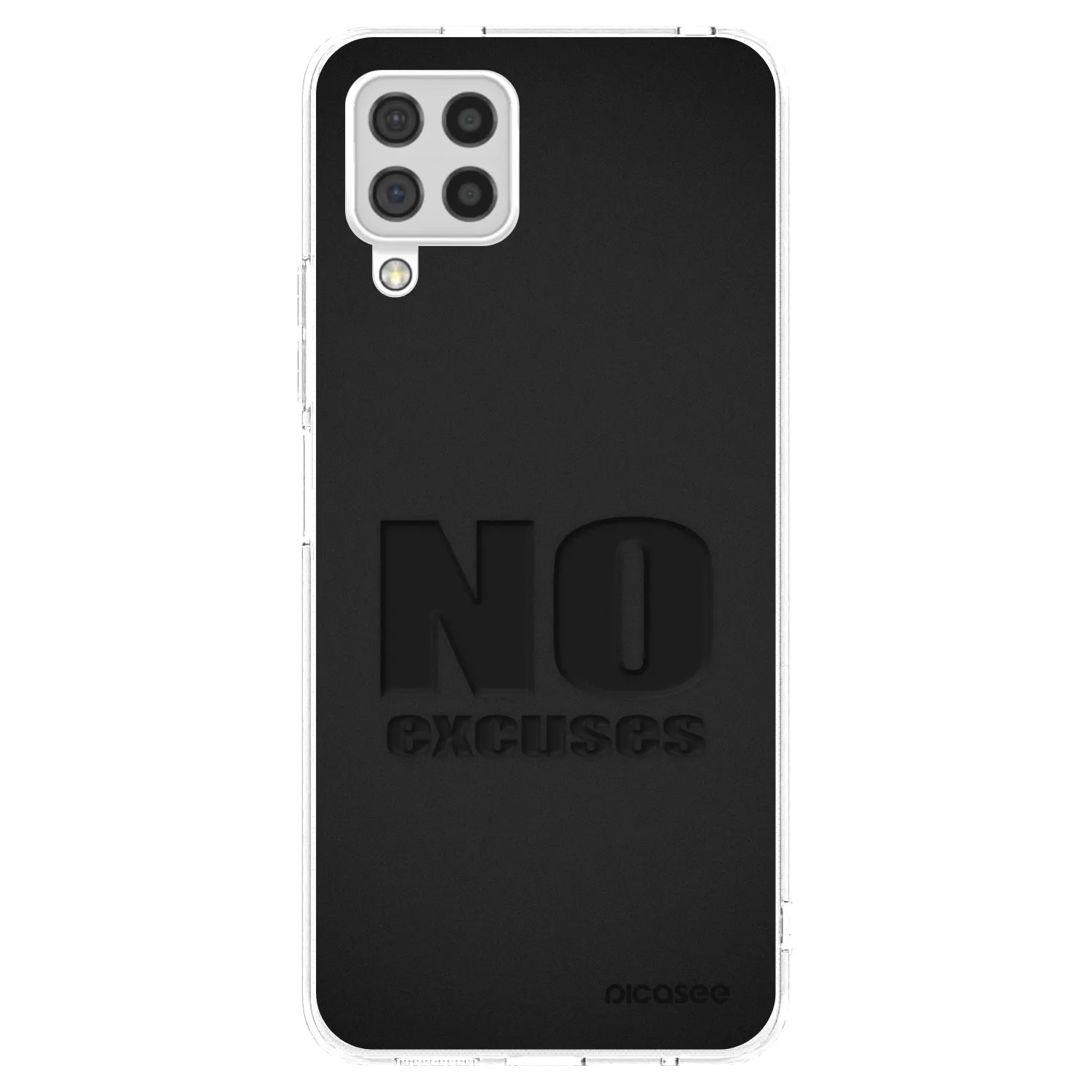 Picasee διαφανής θήκη σιλικόνης Samsung Galaxy A22 A225F 4G - No Excuses