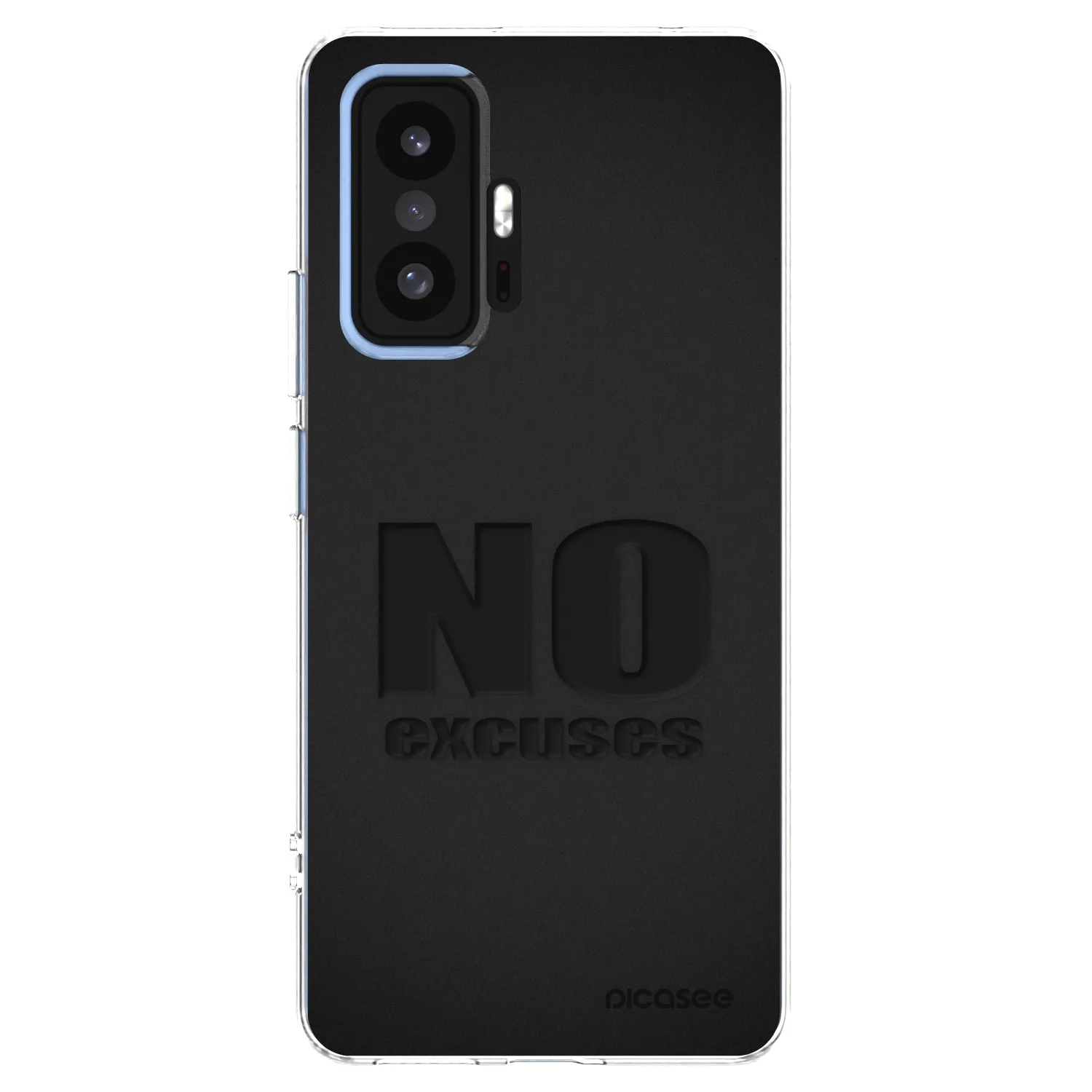 Picasee διαφανής θήκη σιλικόνης Xiaomi 11T - No Excuses