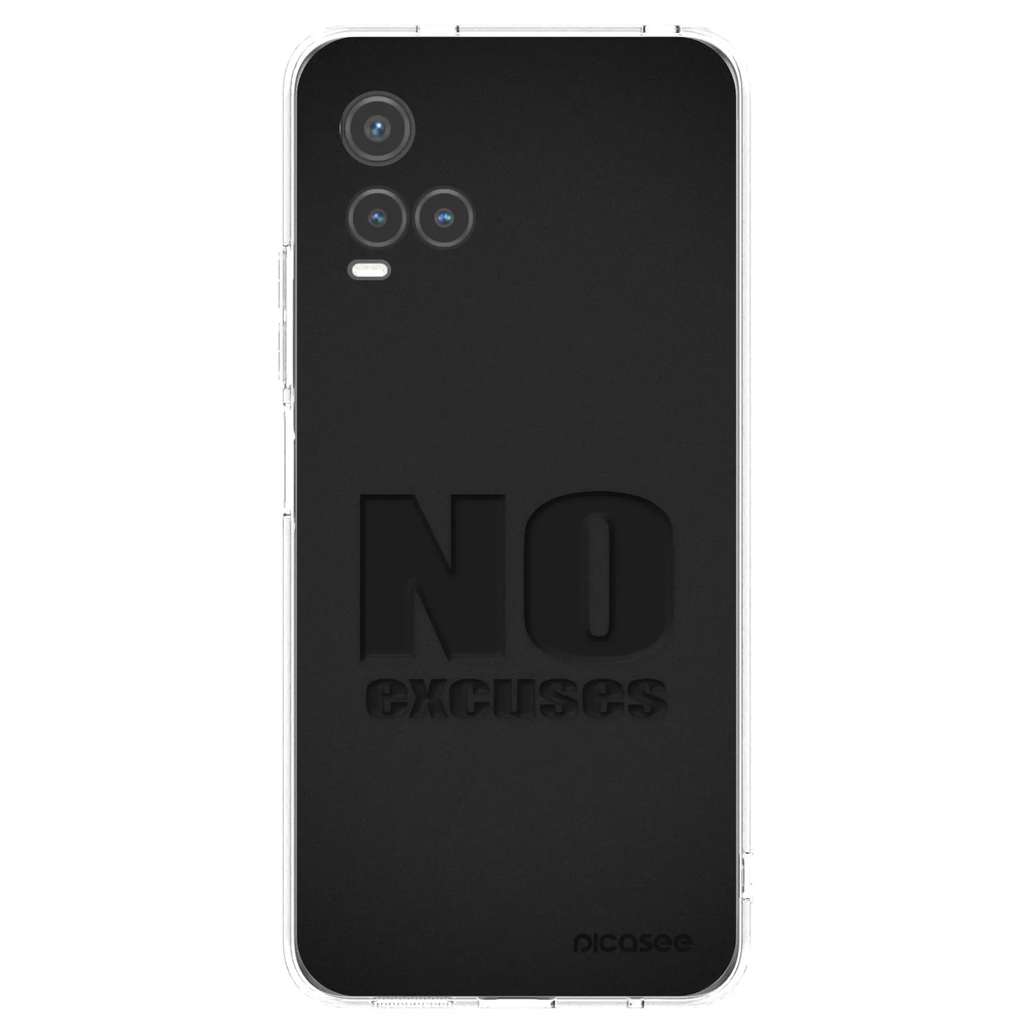 Picasee διαφανής θήκη σιλικόνης Vivo Y33s - No Excuses