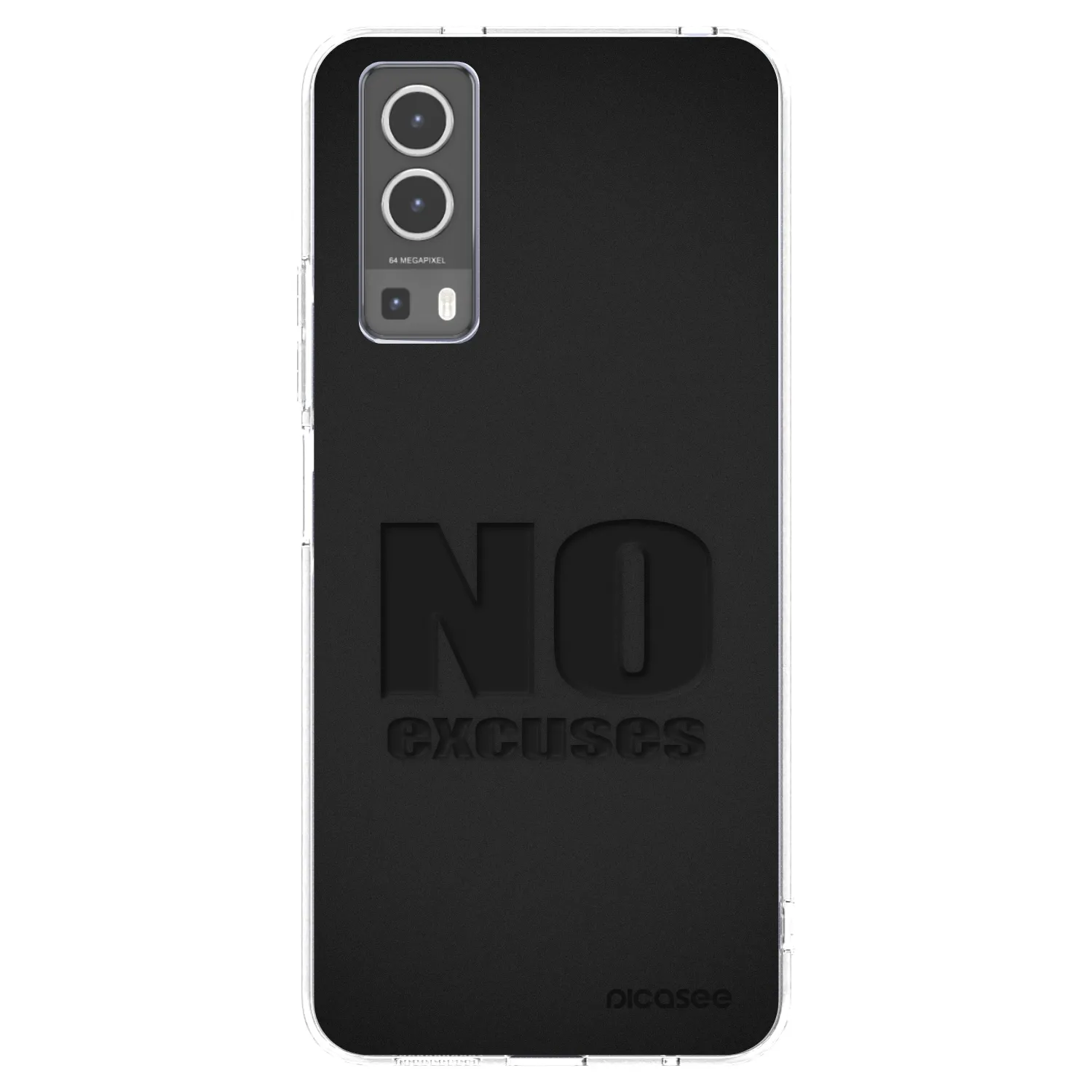 Picasee διαφανής θήκη σιλικόνης Vivo Y72 5G - No Excuses