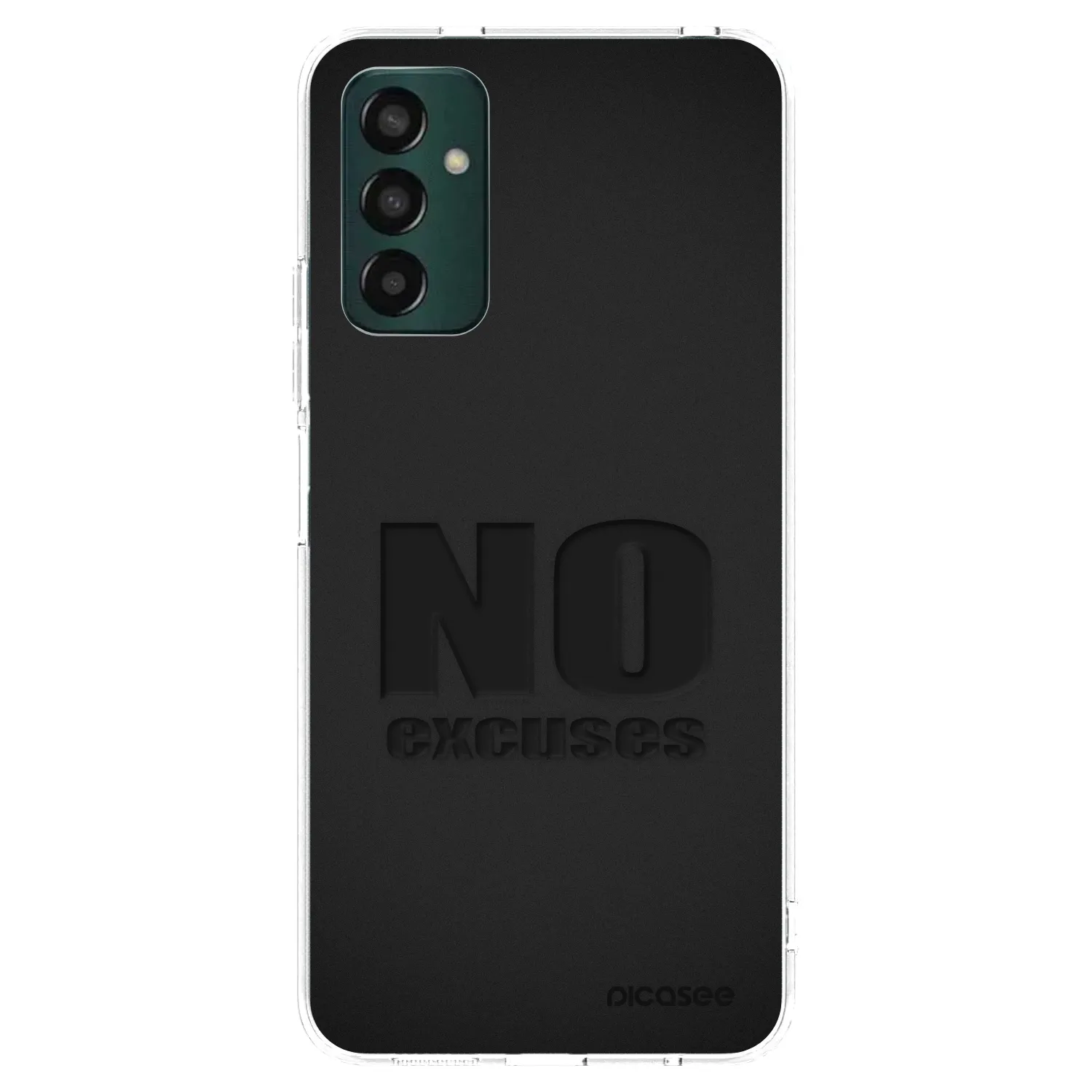 Picasee διαφανής θήκη σιλικόνης Samsung Galaxy M13 M135F - No Excuses