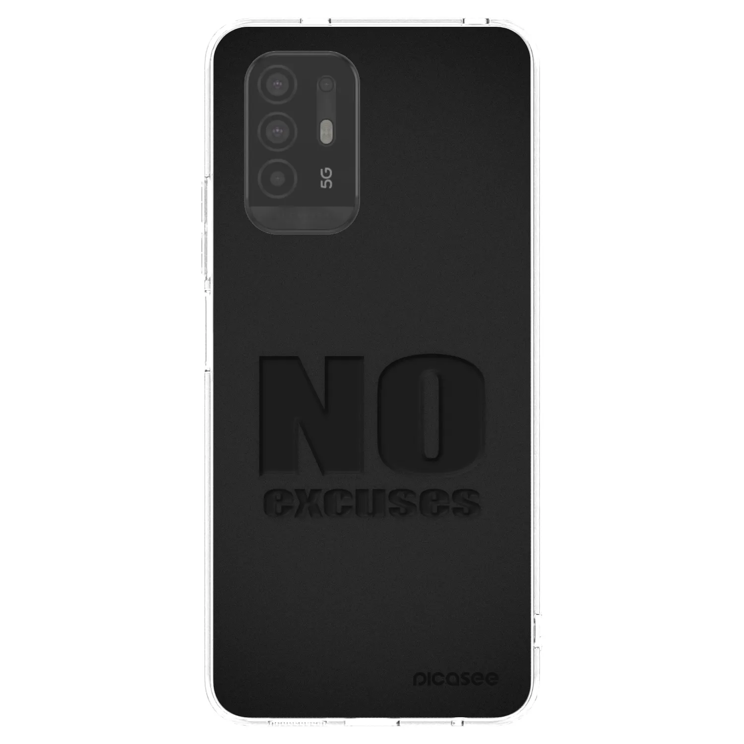 Picasee διαφανής θήκη σιλικόνης OPPO A94 5G - No Excuses