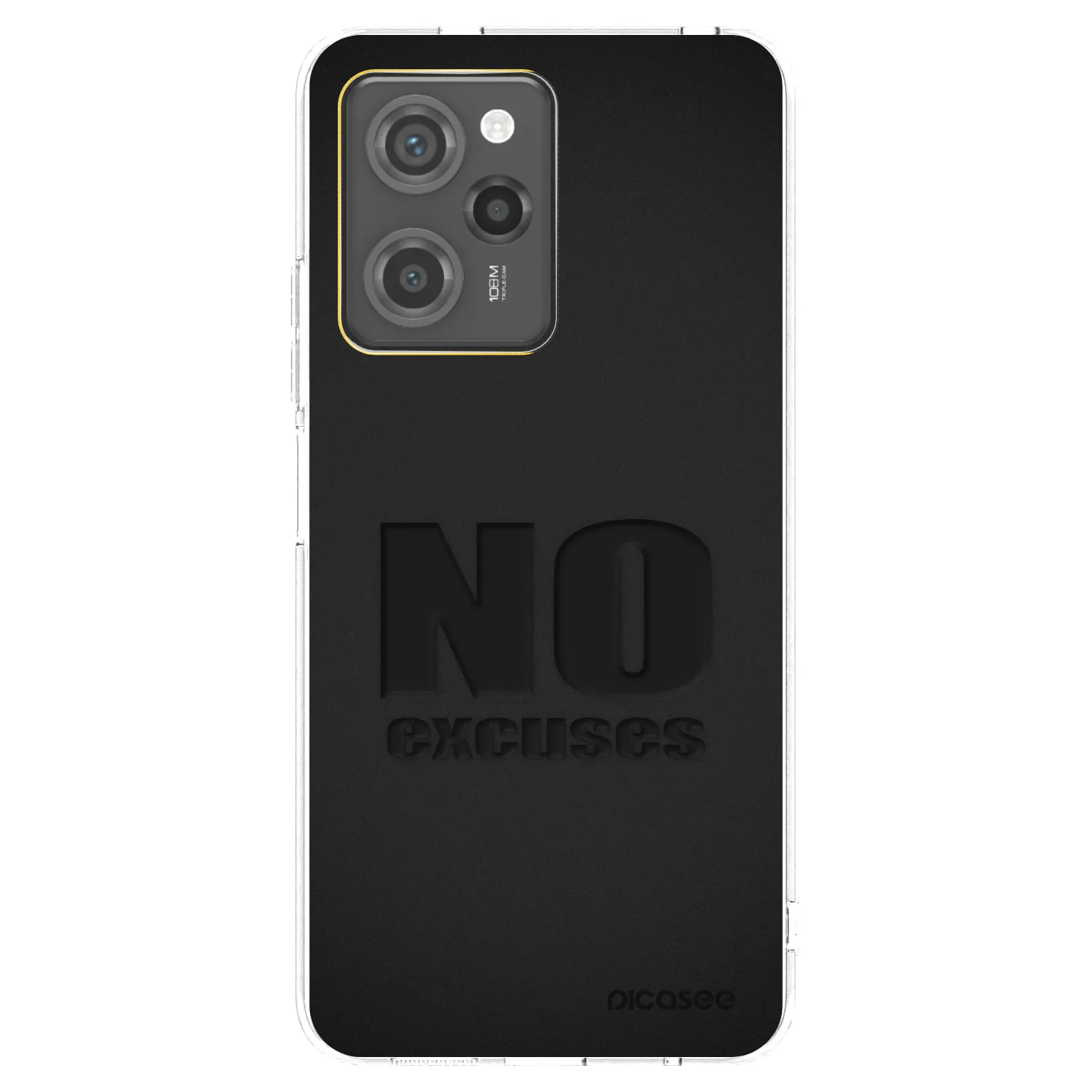 Picasee διαφανής θήκη σιλικόνης Xiaomi Poco X5 Pro - No Excuses