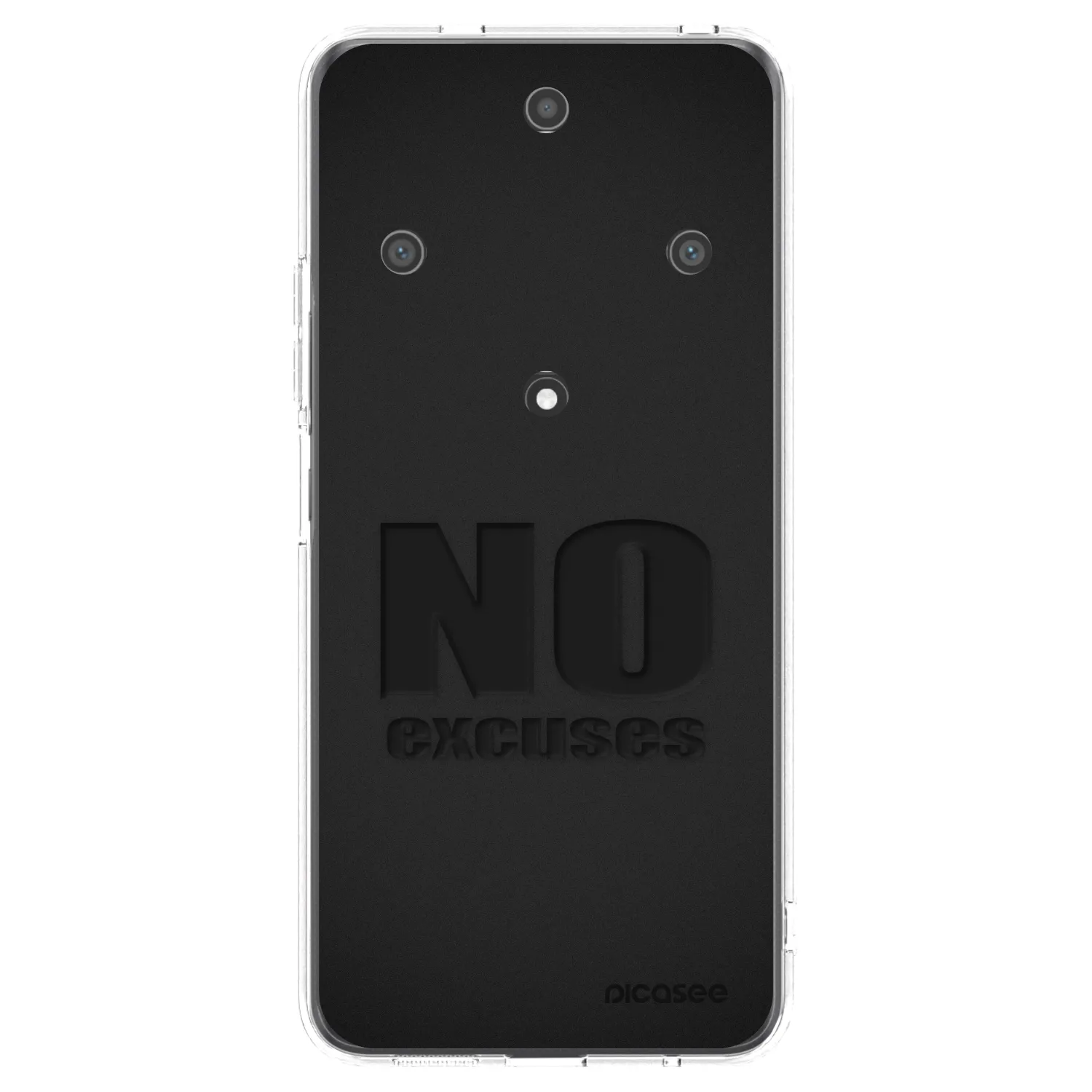 Picasee διαφανής θήκη σιλικόνης Honor Magic5 Lite 5G - No Excuses
