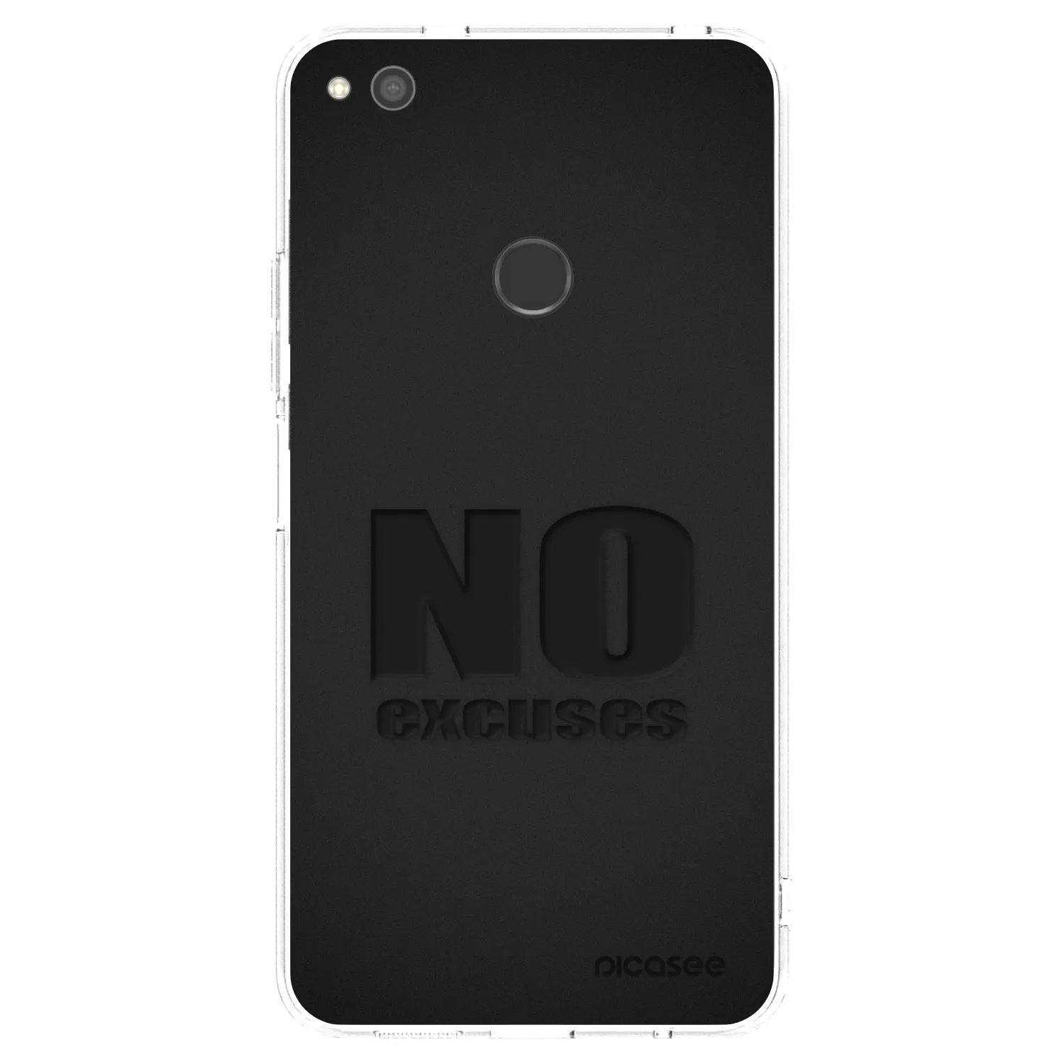 Picasee διαφανής θήκη σιλικόνης Huawei P9 Lite 2017 - No Excuses