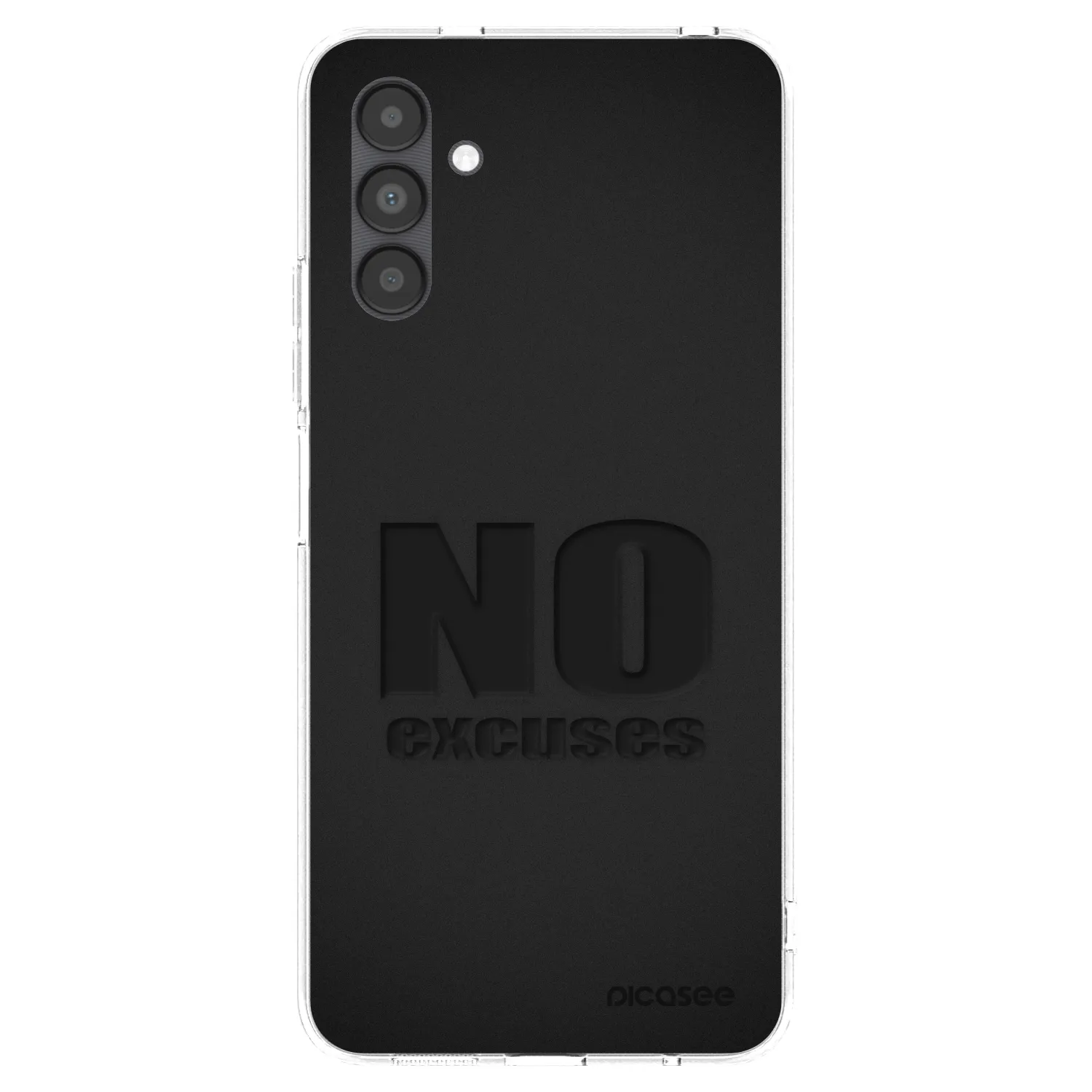 Picasee διαφανής θήκη σιλικόνης Samsung Galaxy A04s A047F - No Excuses