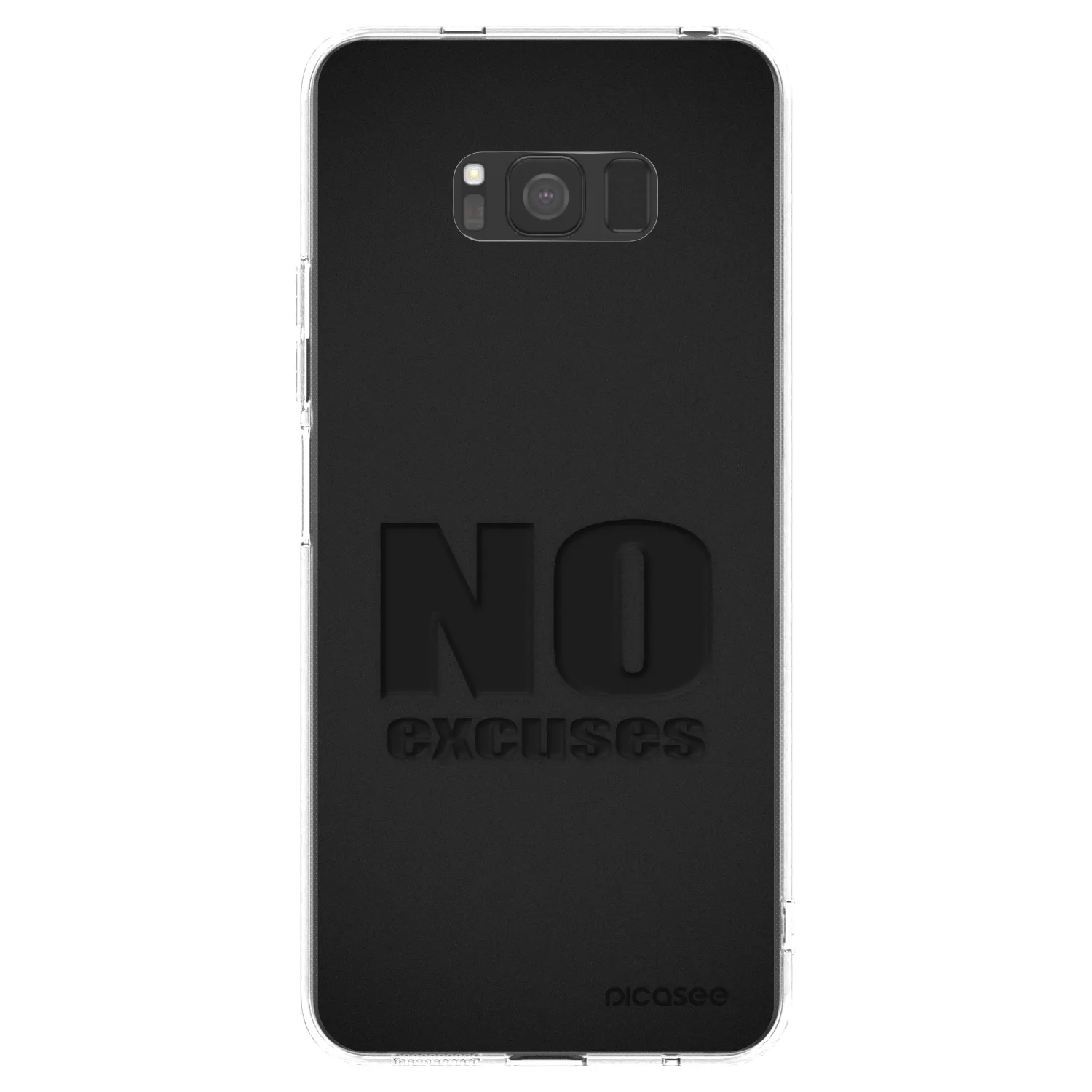 Picasee διαφανής θήκη σιλικόνης Samsung Galaxy S8 G950F - No Excuses