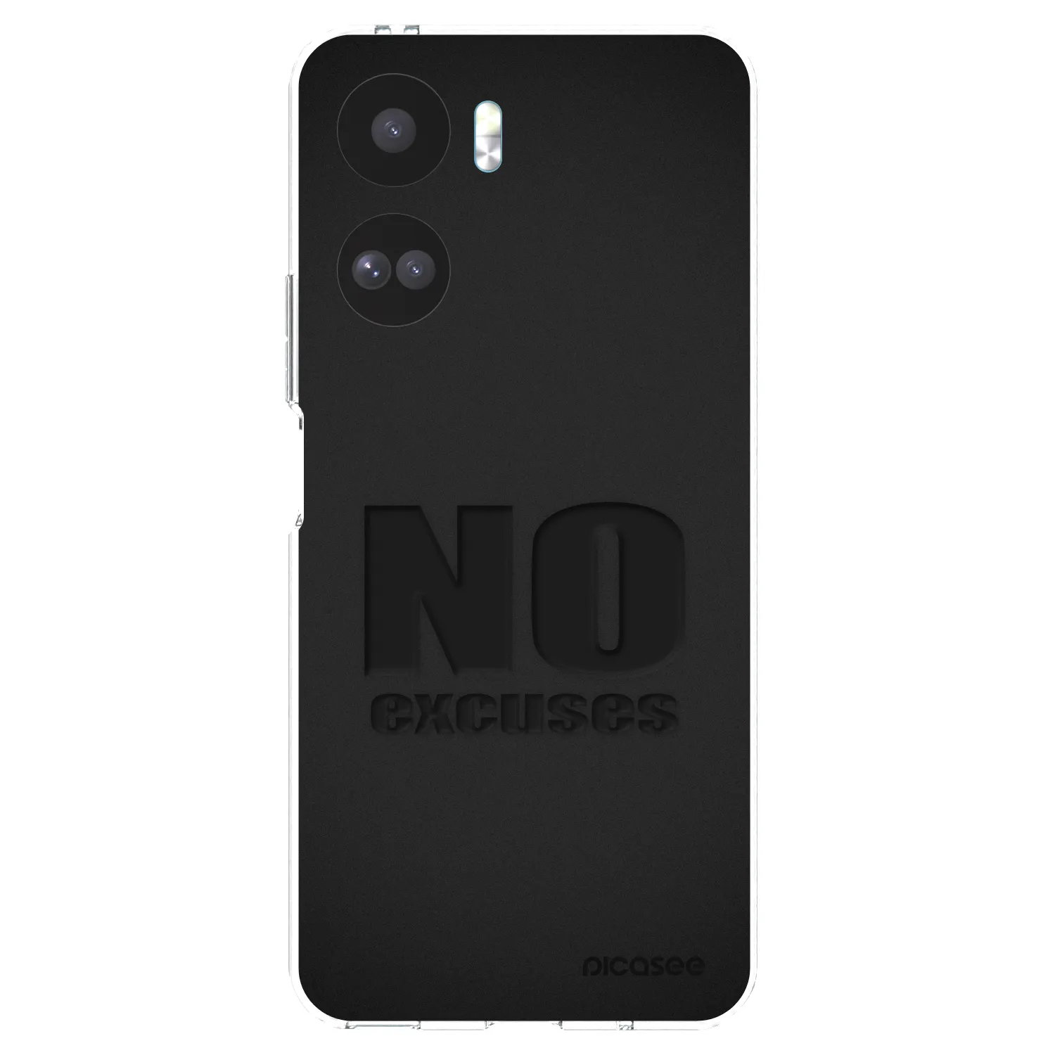 Picasee διαφανής θήκη σιλικόνης Honor 90 Lite 5G - No Excuses