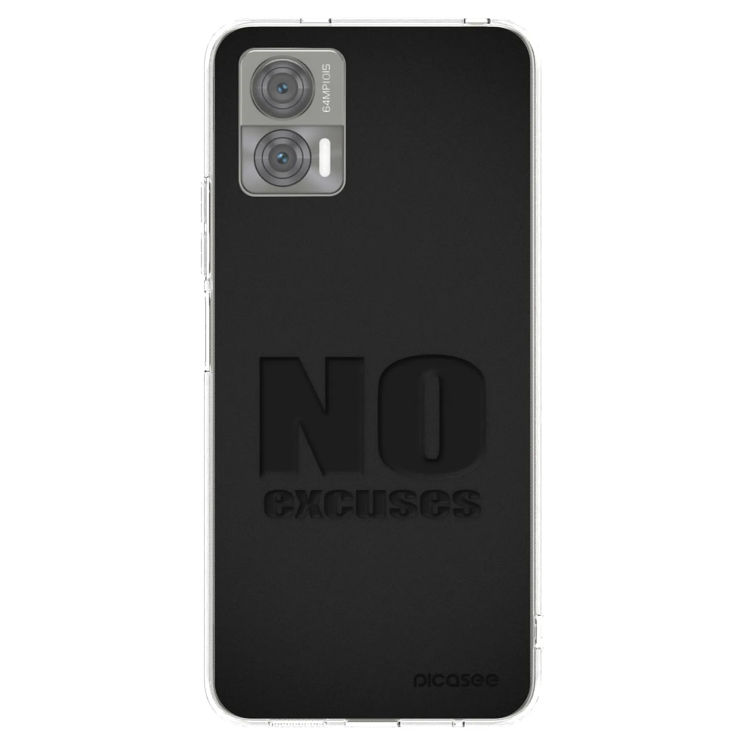 Picasee διαφανής θήκη σιλικόνης Motorola Edge 30 Neo - No Excuses