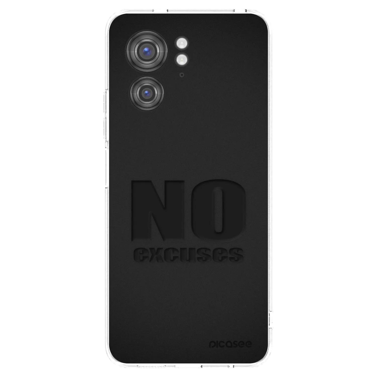 Picasee διαφανής θήκη σιλικόνης Motorola Edge 40 - No Excuses