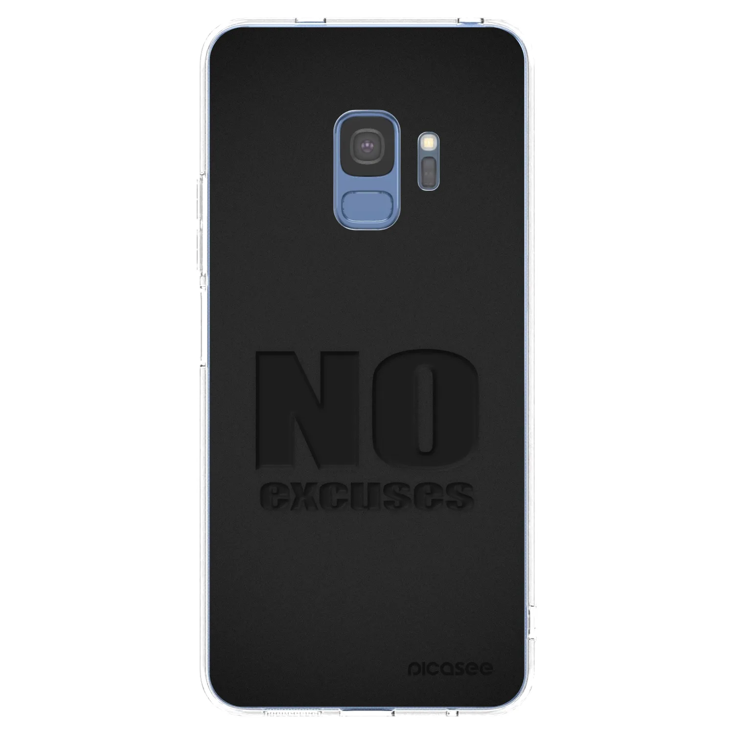 Picasee διαφανής θήκη σιλικόνης Samsung Galaxy S9 G960F - No Excuses