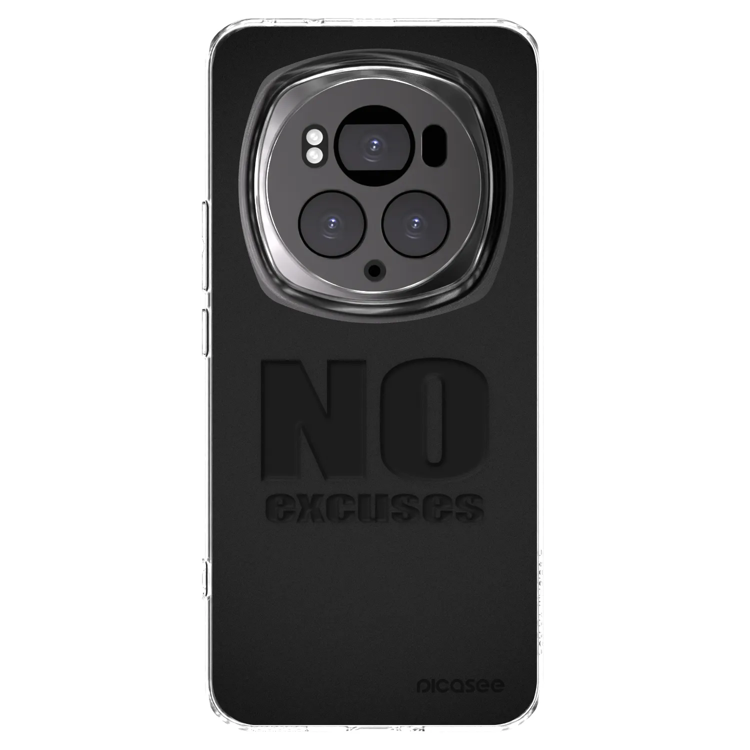 Picasee διαφανής θήκη σιλικόνης Honor Magic6 Pro - No Excuses
