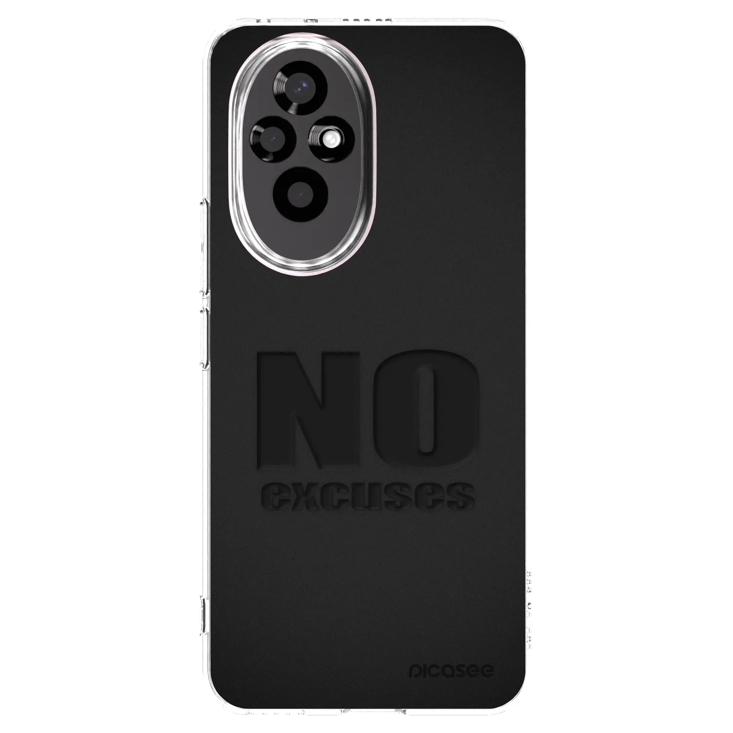 Picasee διαφανής θήκη σιλικόνης Honor 200 5G - No Excuses