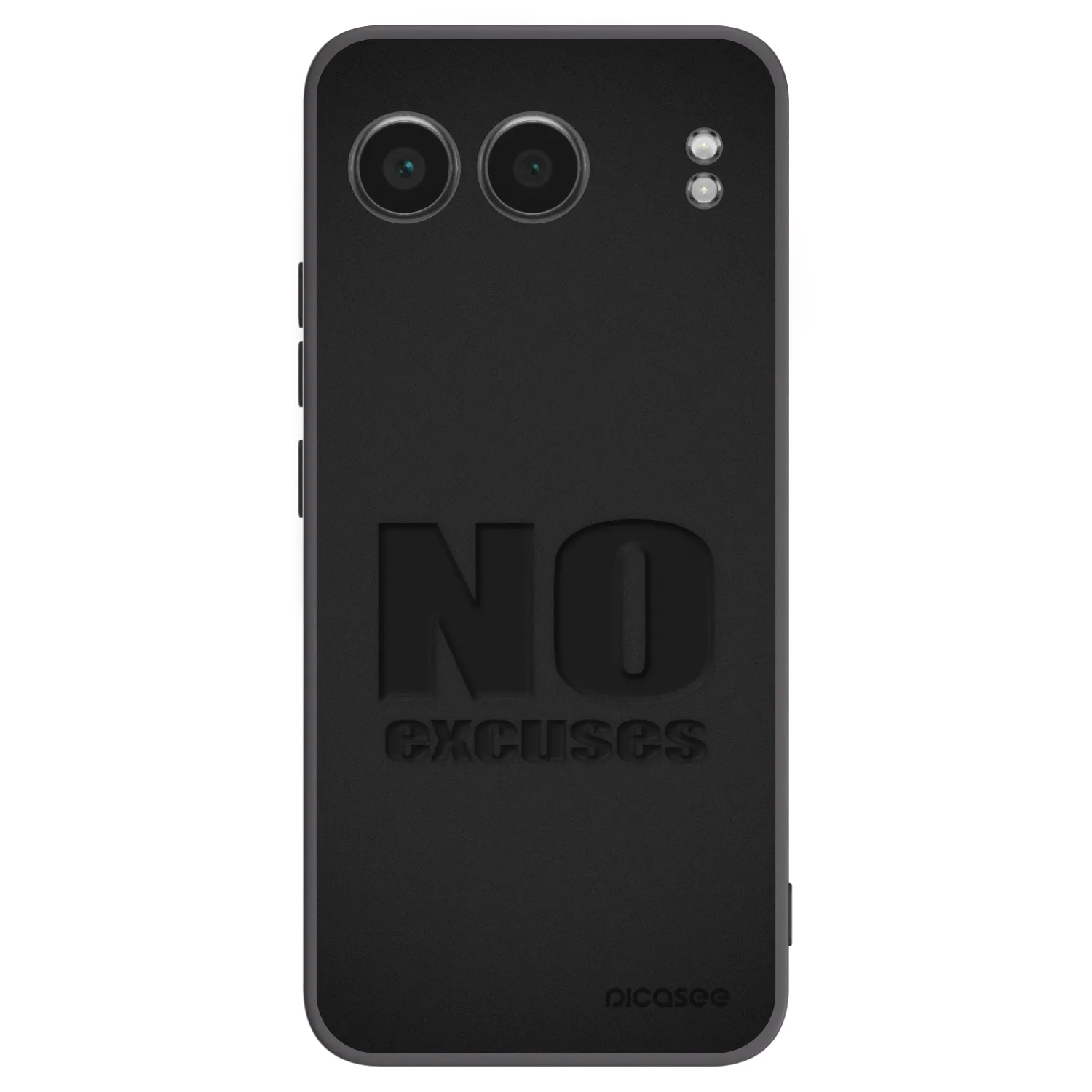 Picasee Μαύρη θήκη σιλικόνης για OnePlus Nord 4 - No Excuses