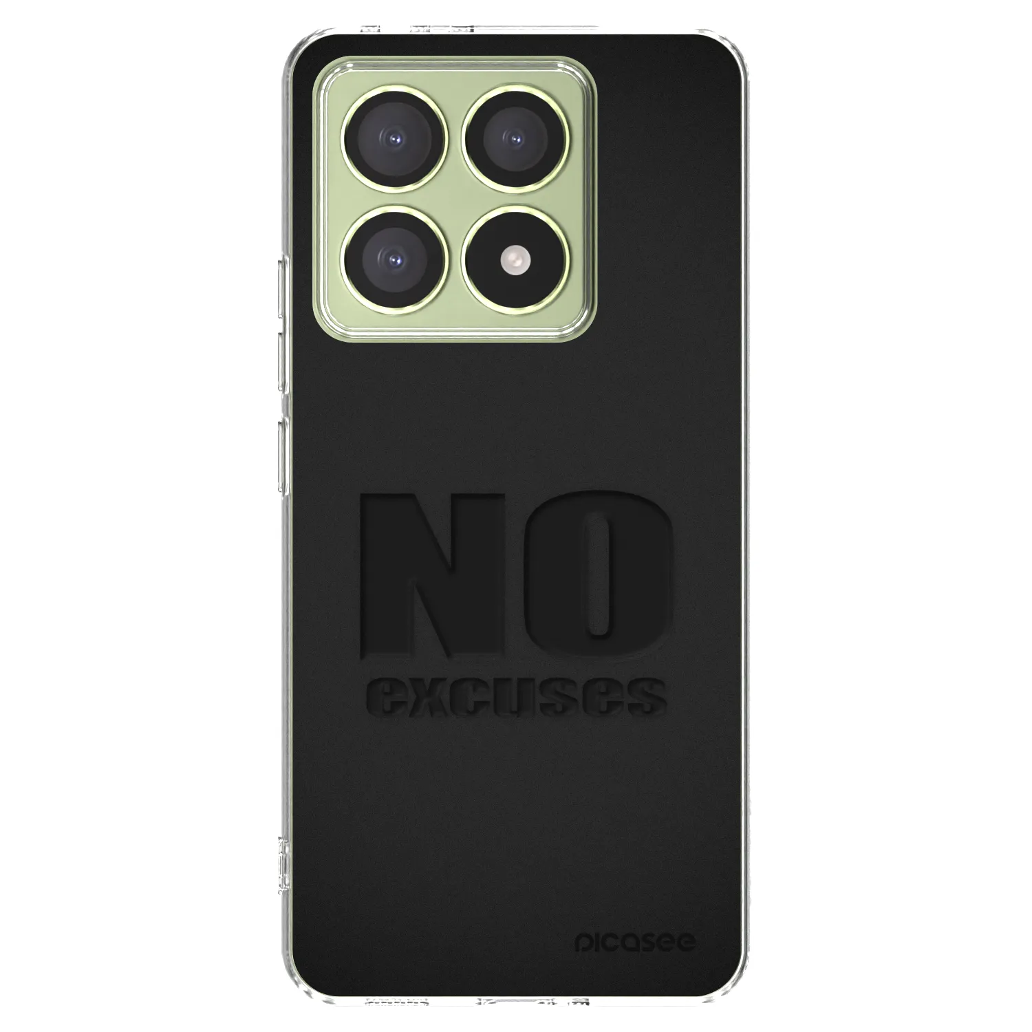 Picasee διαφανής θήκη σιλικόνης Xiaomi 14T - No Excuses