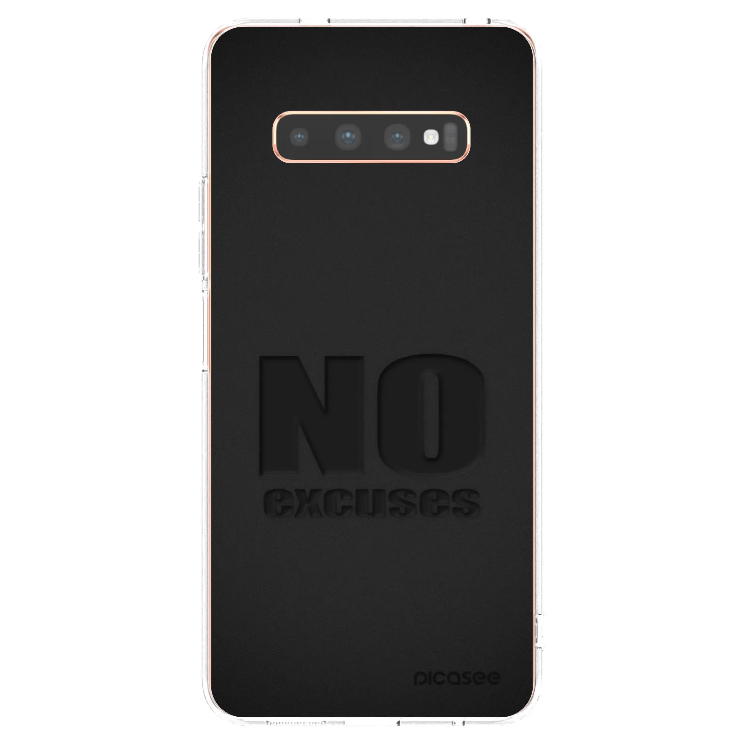 Picasee διαφανής θήκη σιλικόνης Samsung Galaxy S10 Plus G975 - No Excuses