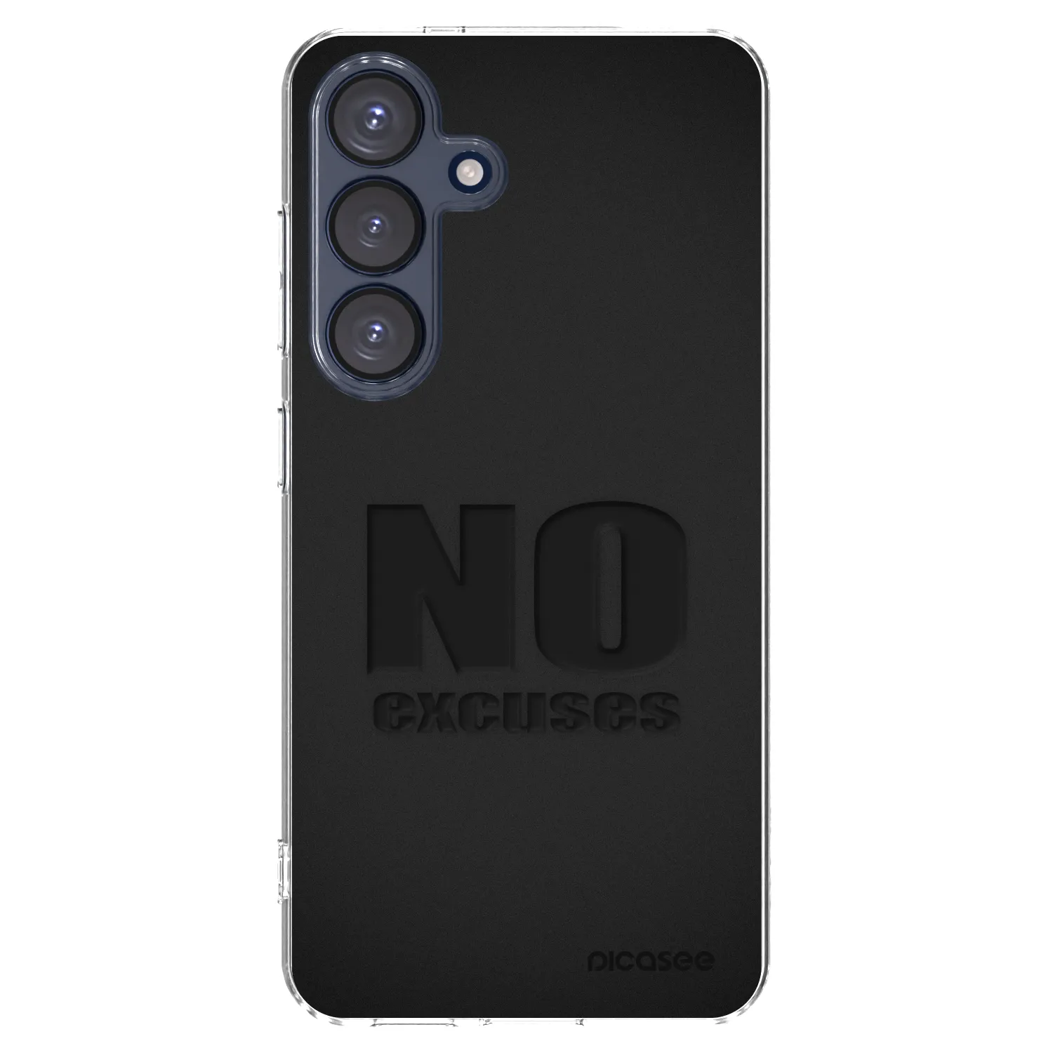 Picasee διαφανής θήκη σιλικόνης Samsung Galaxy S25 5G - No Excuses