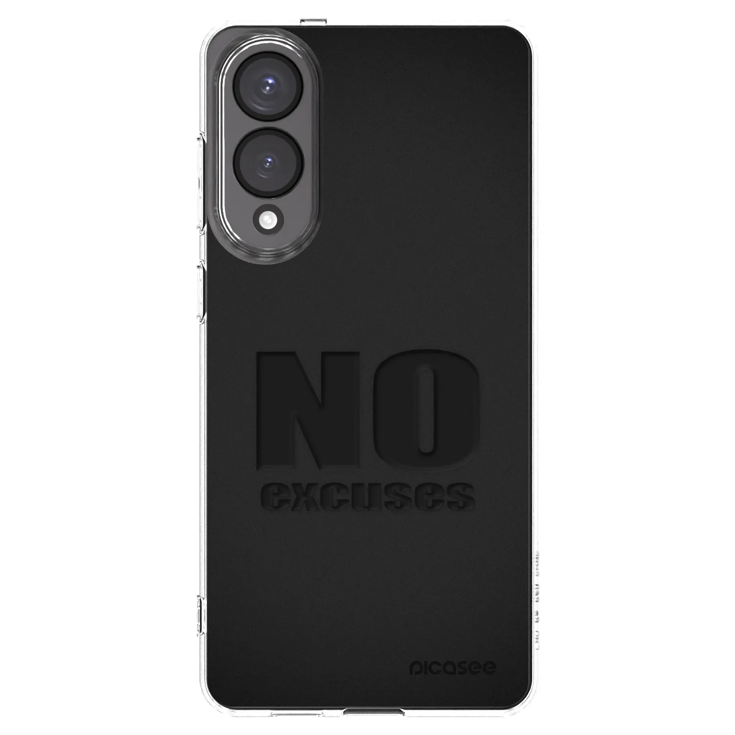 Picasee διαφανής θήκη σιλικόνης Samsung Galaxy S25 Edge 5G - No Excuses